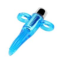 （女用器具）爱呗手指震动套（蓝色）